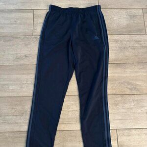 Navy adidas tracksuit pants